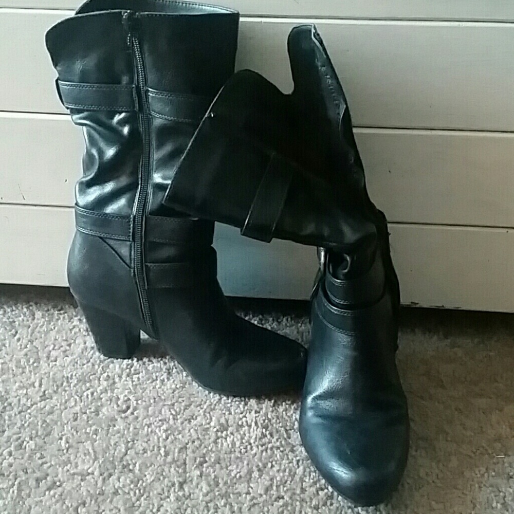 Cute Black Boots